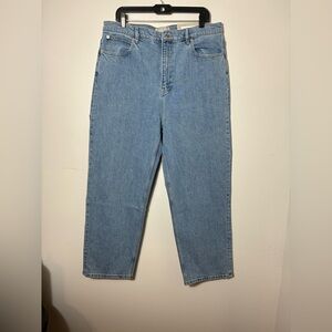 NEW!! Everlane The Way High Jean Sz 33 Light Indigo Classic‎ Comfort Organic